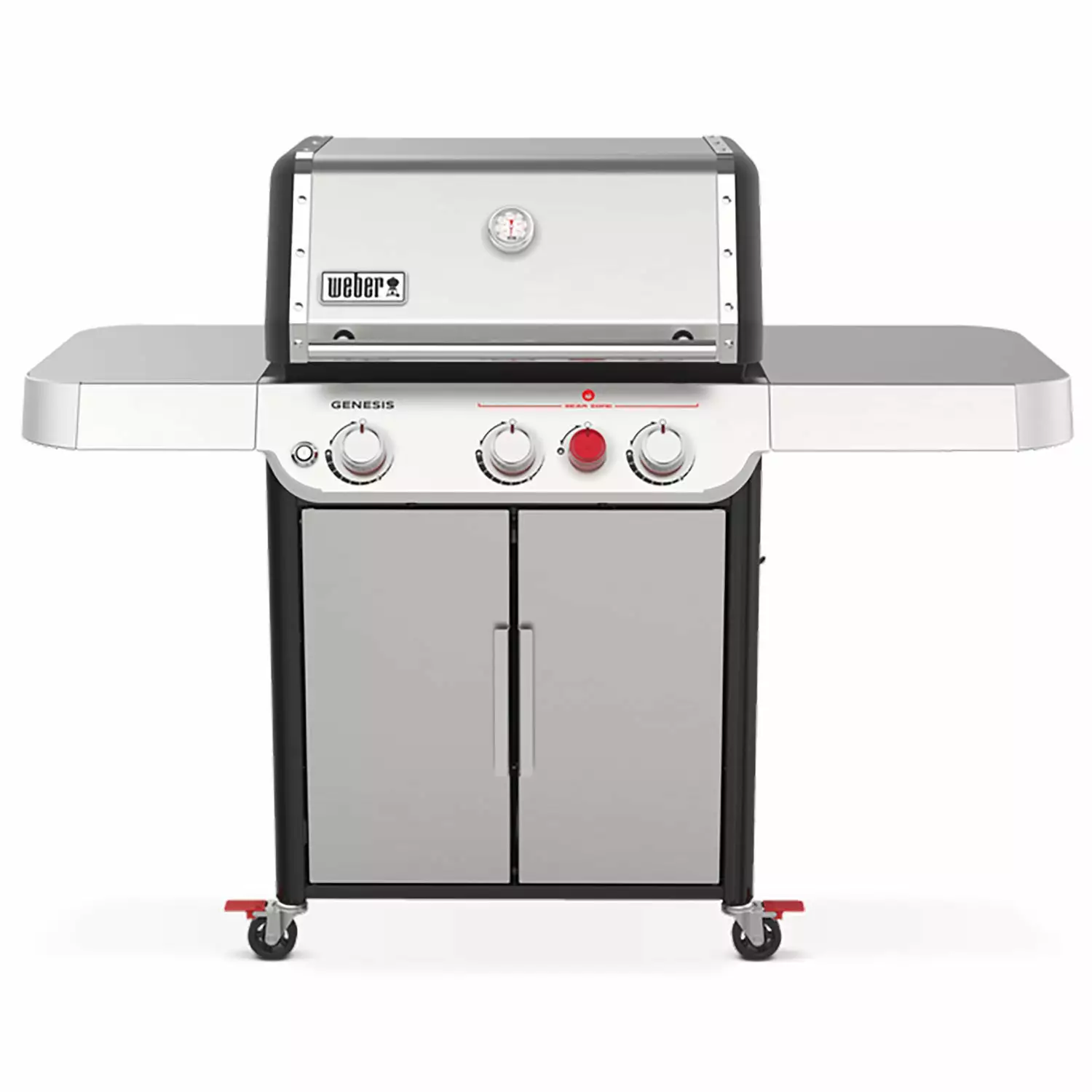 Weber Genesis S-325s Gasolgrill Stainless Steel 3 Weber Genesis S-325s Gasolgrill Stainless Steel