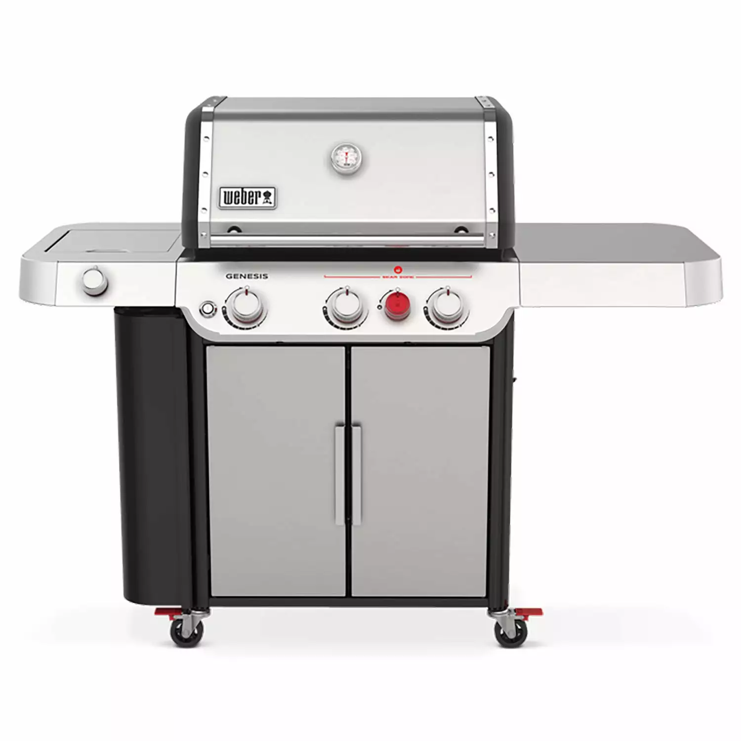 Weber Genesis S-335 Gasolgrill Stainless Steel 3 Weber Genesis S-335 Gasolgrill Stainless Steel