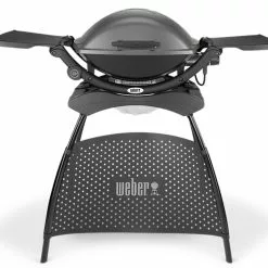 Weber Q2400 Elrgill M/ställning Mörkgrå