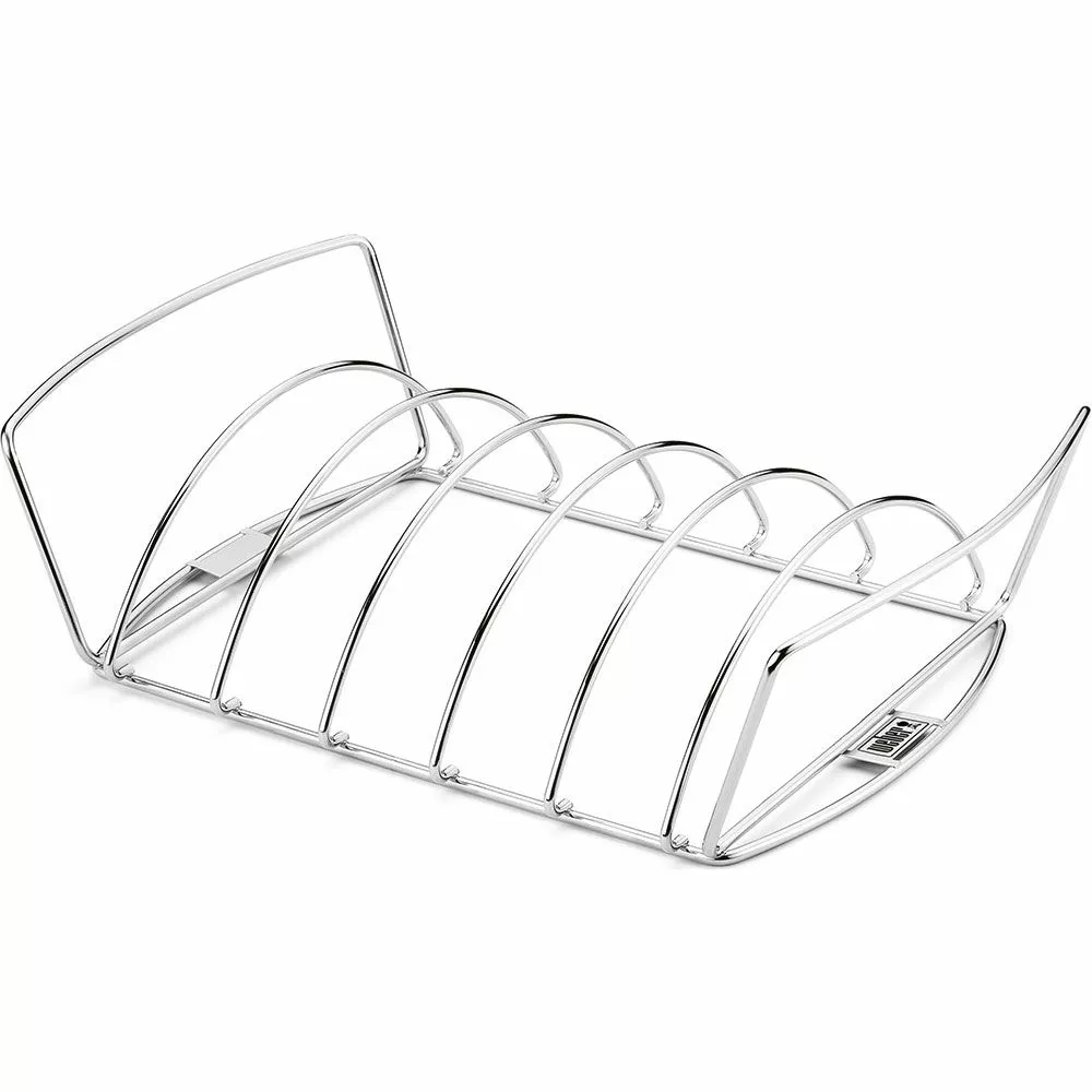 Weber Stekhållare/revbensställ Premium Rostfritt_stal 3 Weber Stekhållare/revbensställ Premium Rostfritt_stal