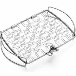 Weber Grillkorg/grillhalster Stor Till Fisk Stål