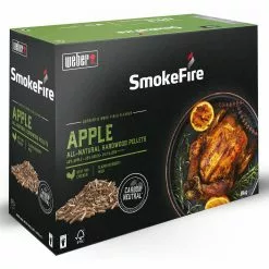 Weber Träpellets Fsc äpple 8kg Wood